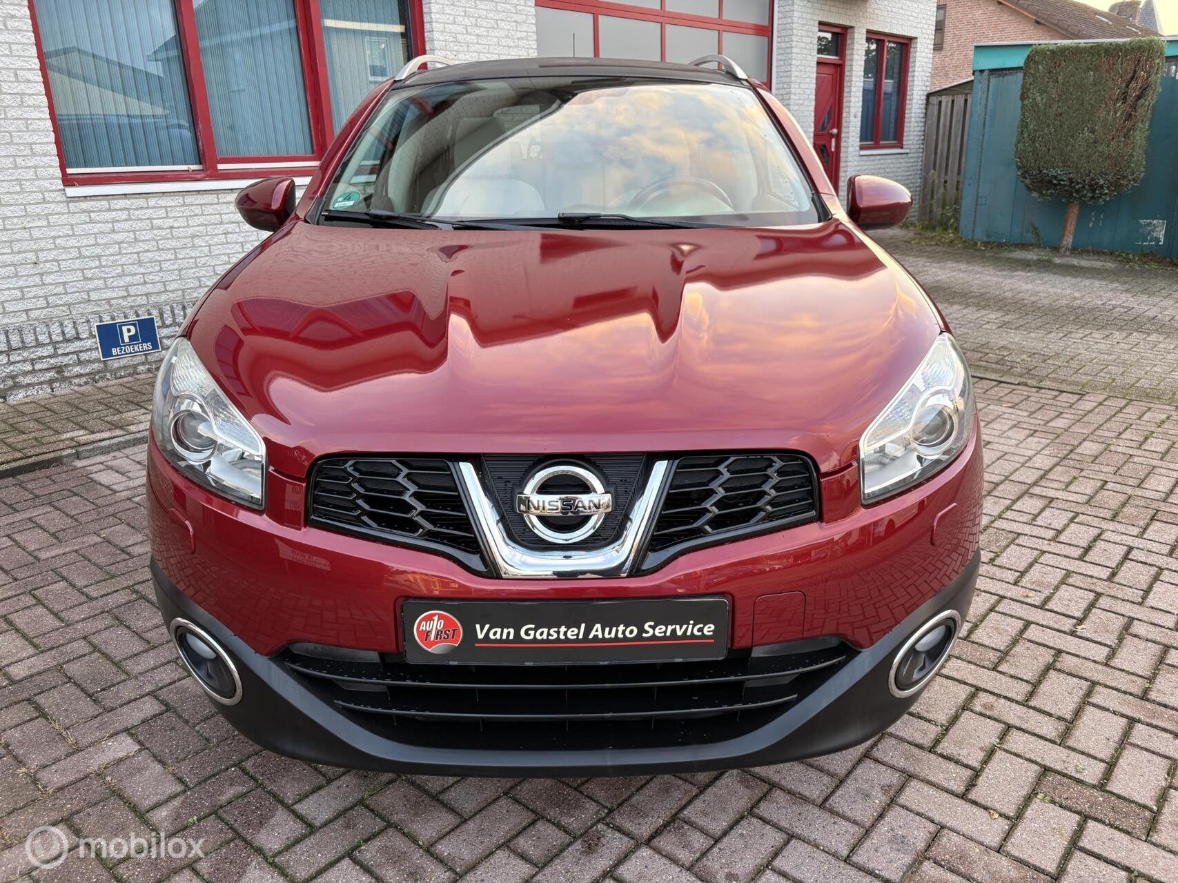 Nissan Qashqai +2 2.0 Tekna, Auto's, Gebruikt, Beige, Leder, Bedrijf