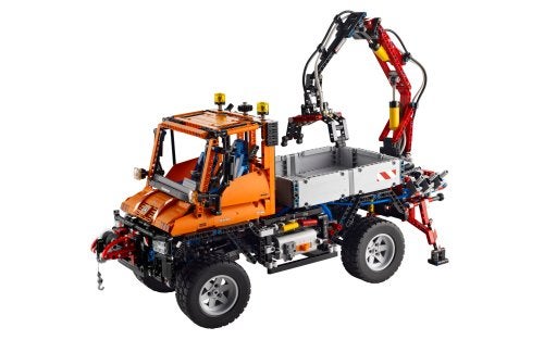 Lego Technic 8110 Mercedes-Benz Unimog U 400, Ophalen of Verzenden, Zo goed als nieuw, Overige merken