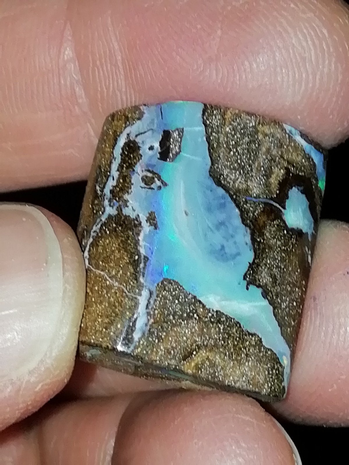 Boulder opaal, Sieraden, Tassen en Uiterlijk, Edelstenen, Ophalen of Verzenden, Nieuw