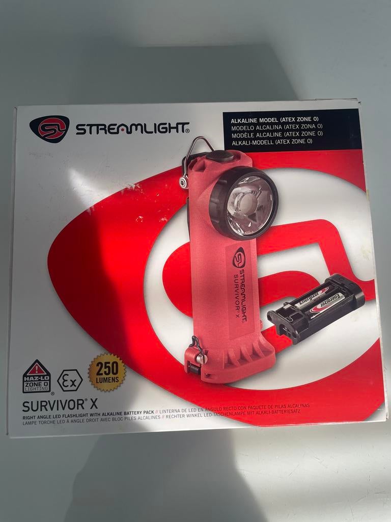 Zaklamp STRENMLICHT/SURVIVOR X, Ophalen, Nieuw, Batterij