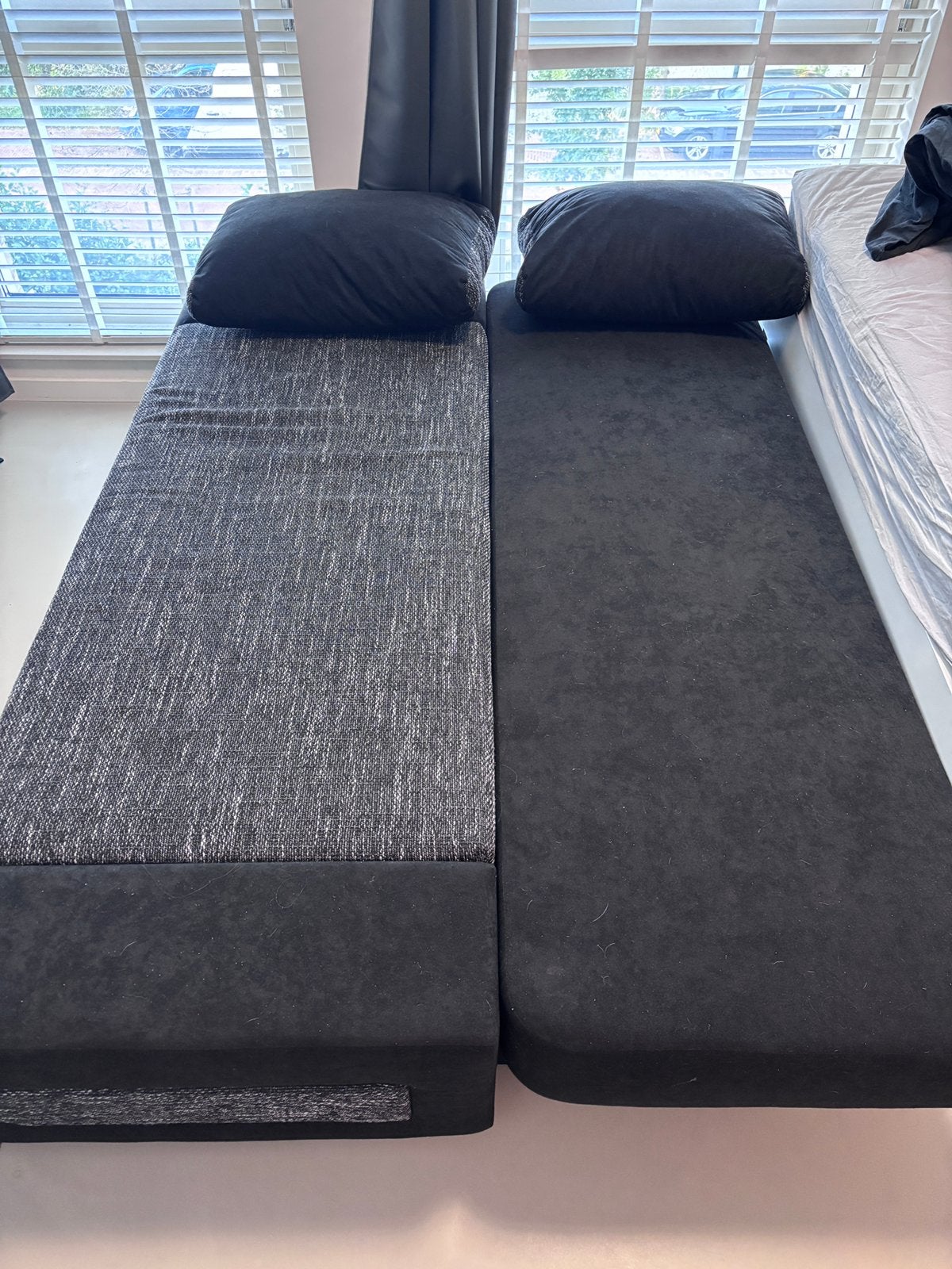Slaapbank/gamebank, Ophalen, 90 cm, Tweepersoons, Zo goed als nieuw