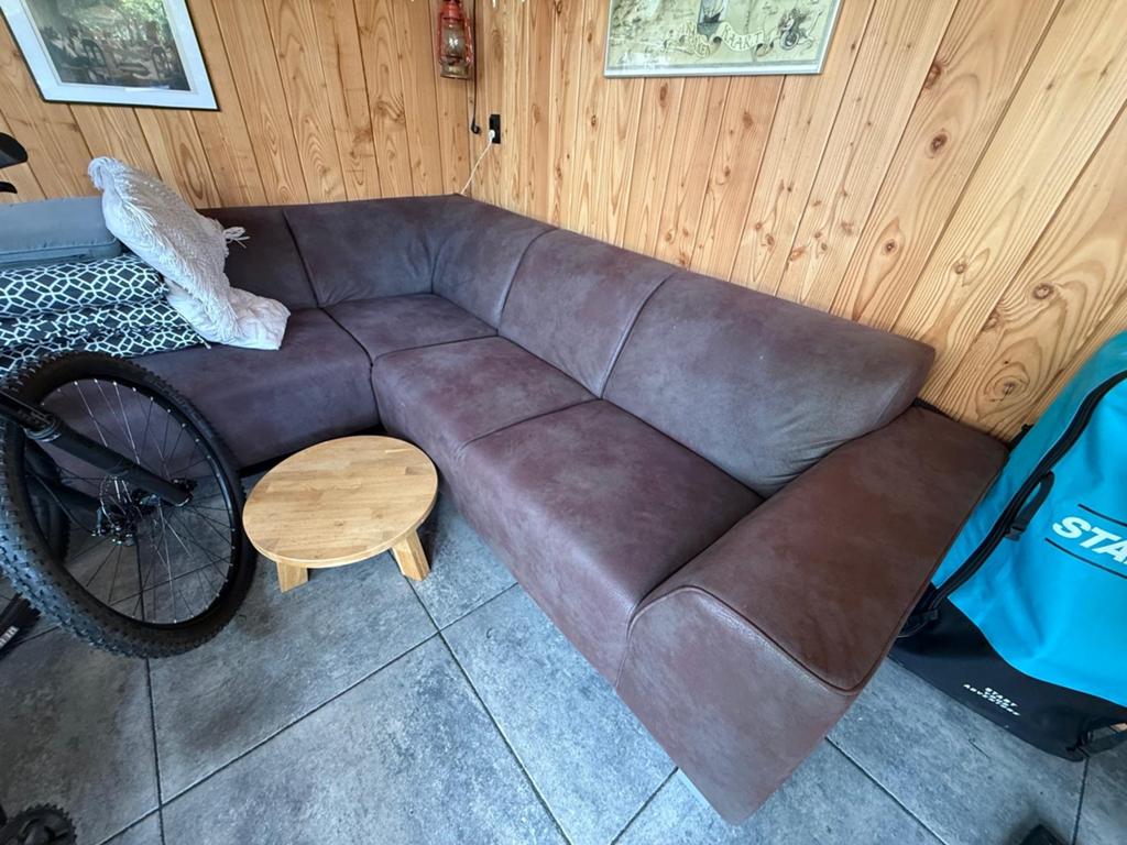 Comfortabele hoekbank - Tegen elk aannemelijk bod!, Huis en Inrichting, Banken | Bankstellen, Ophalen, 250 tot 300 cm, Gebruikt