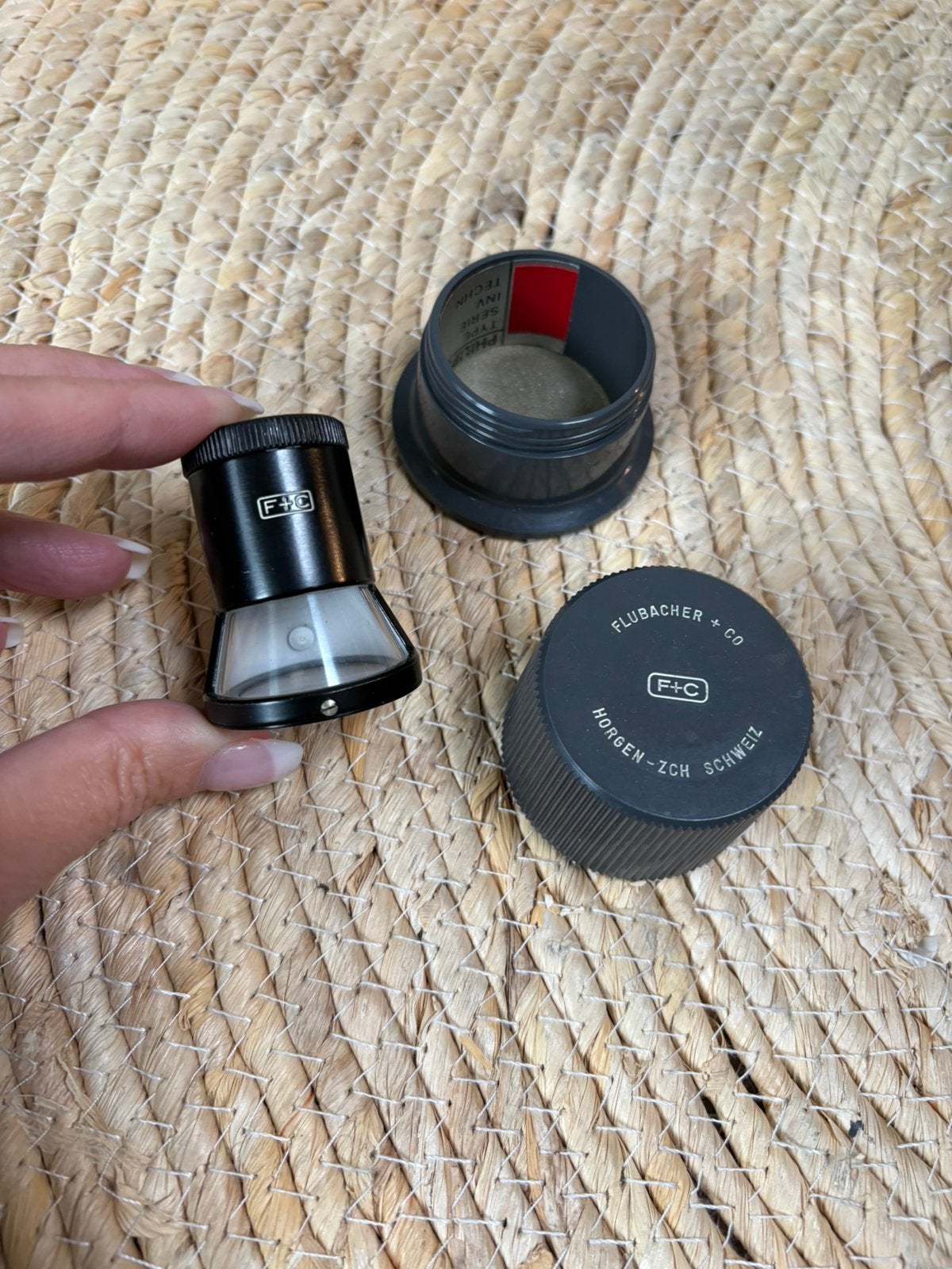 Loep horlogemakers gereedschap juwelier F+C, Ophalen of Verzenden, Vergrootglas of Loep