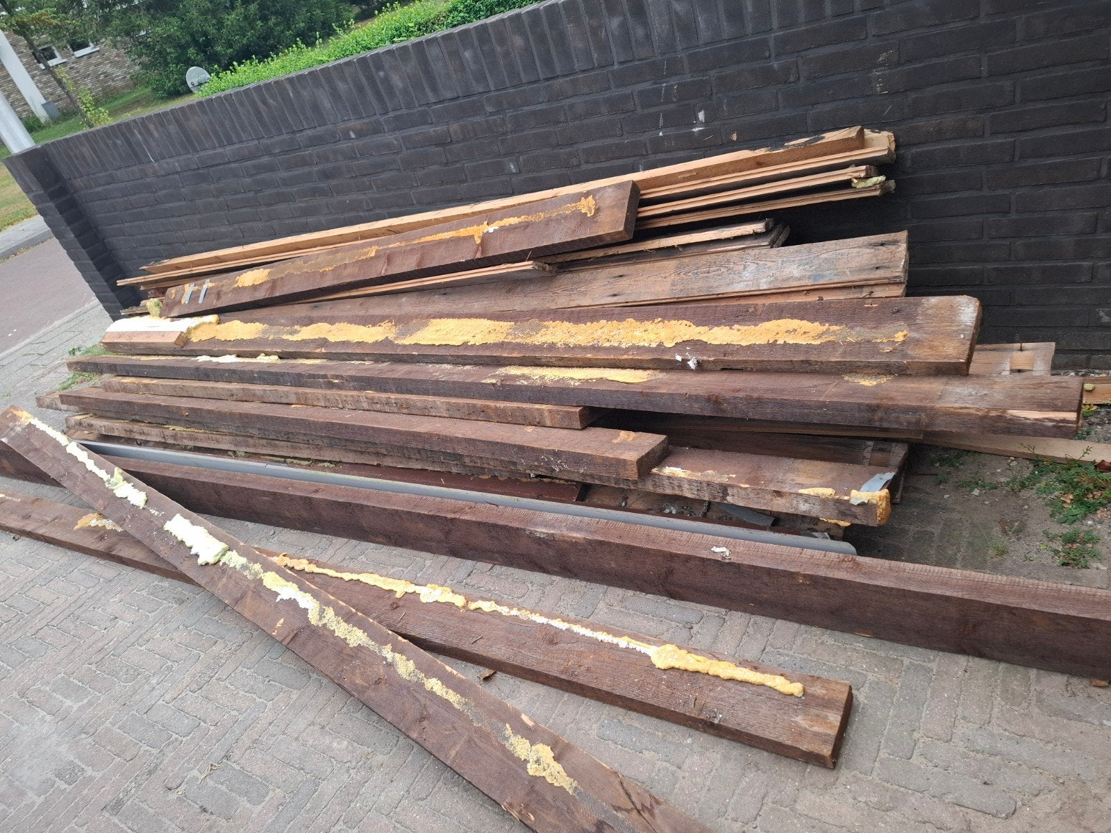 Balken, Ophalen, Gebruikt, 250 cm of meer, Balken