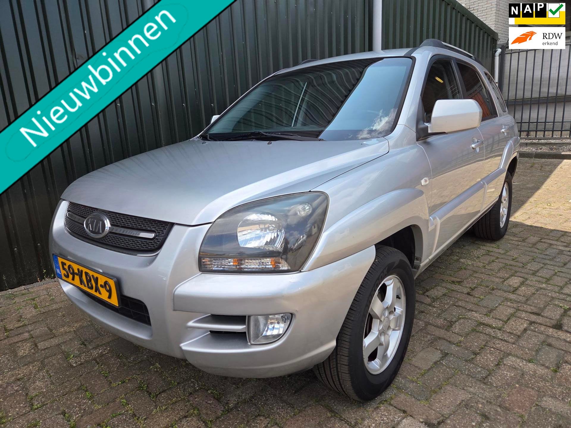 Kia Sportage 2.0 CVVT X-ception LEDER, 1442 kg, Gebruikt, 4 cilinders, Handgeschakeld