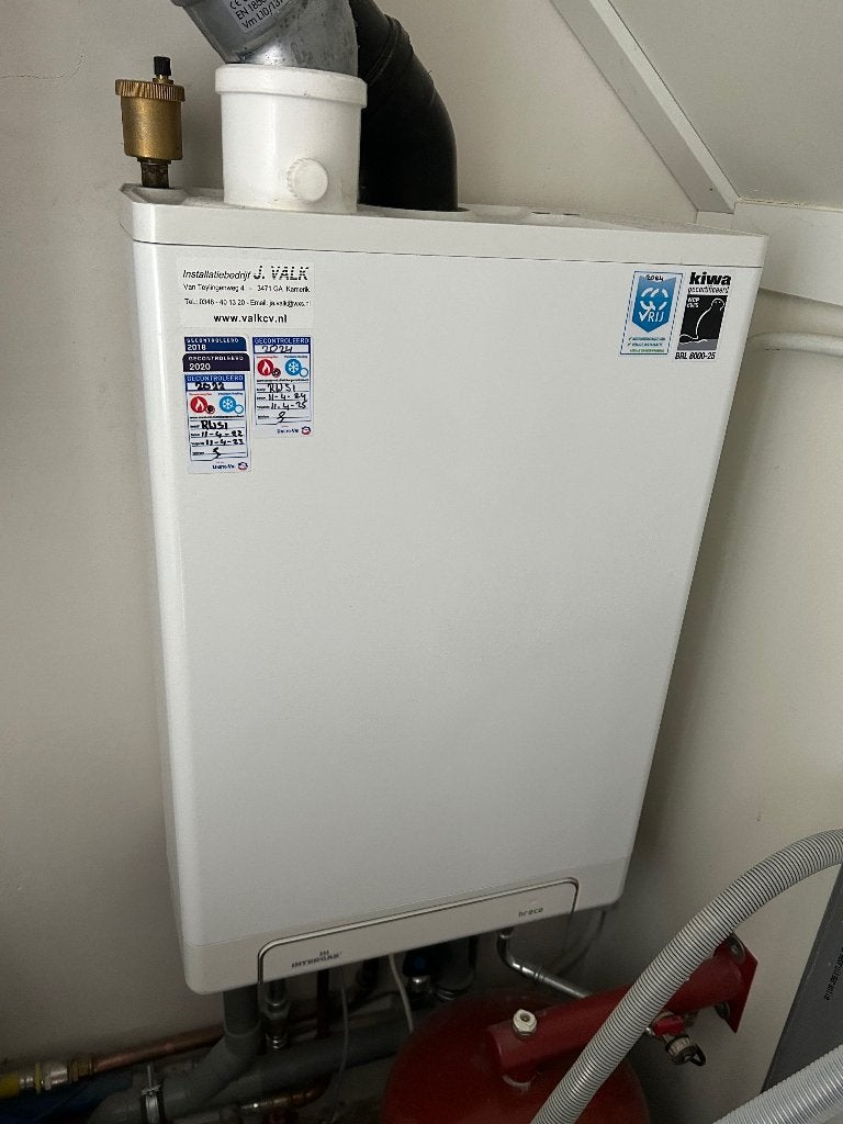 CV ketel Intergas, Ophalen, 30 tot 80 cm, Gebruikt, Hoog rendement (Hr)