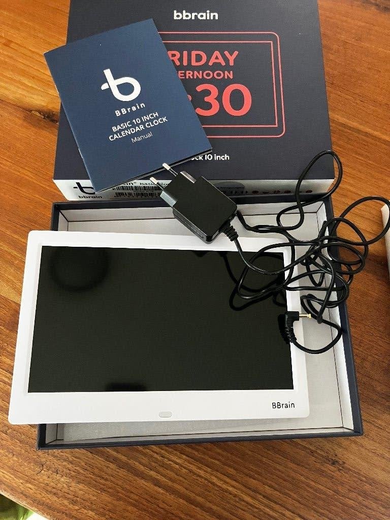 Foto 5 van Klok Bb Brain 10 inch speciaal voor senioren met dementie