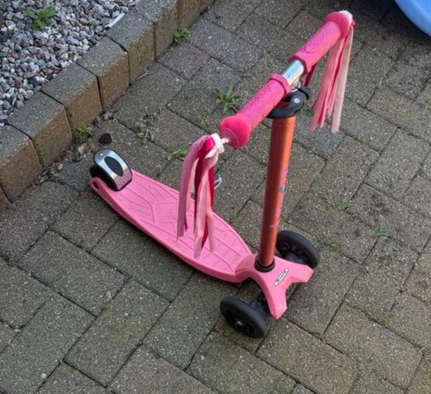 Roze Micro step voor kinderen - Zo goed als nieuw, Kinderen en Baby's, Ophalen, Zo goed als nieuw