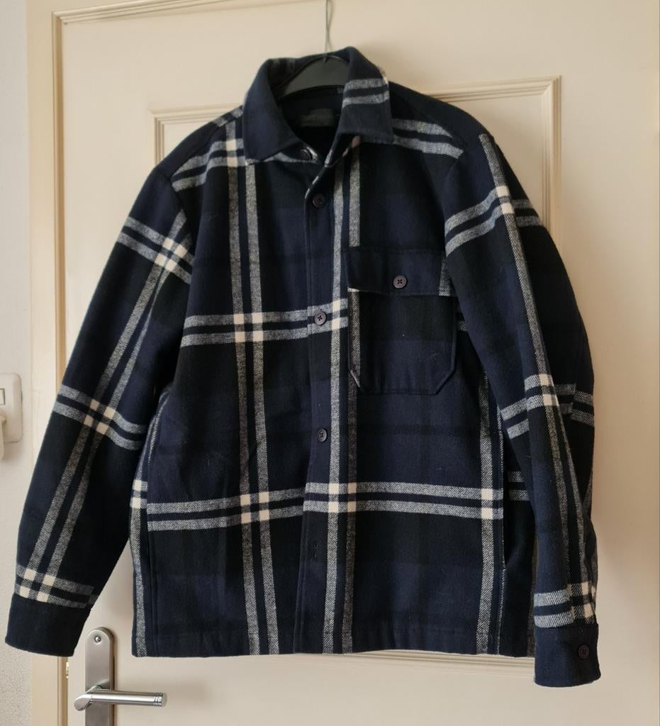 Tom Tailor nieuw vest/jas/overshirt, Kleding | Heren, Truien en Vesten, Nieuw, Maat 48/50 (M), Blauw, Ophalen of Verzenden
