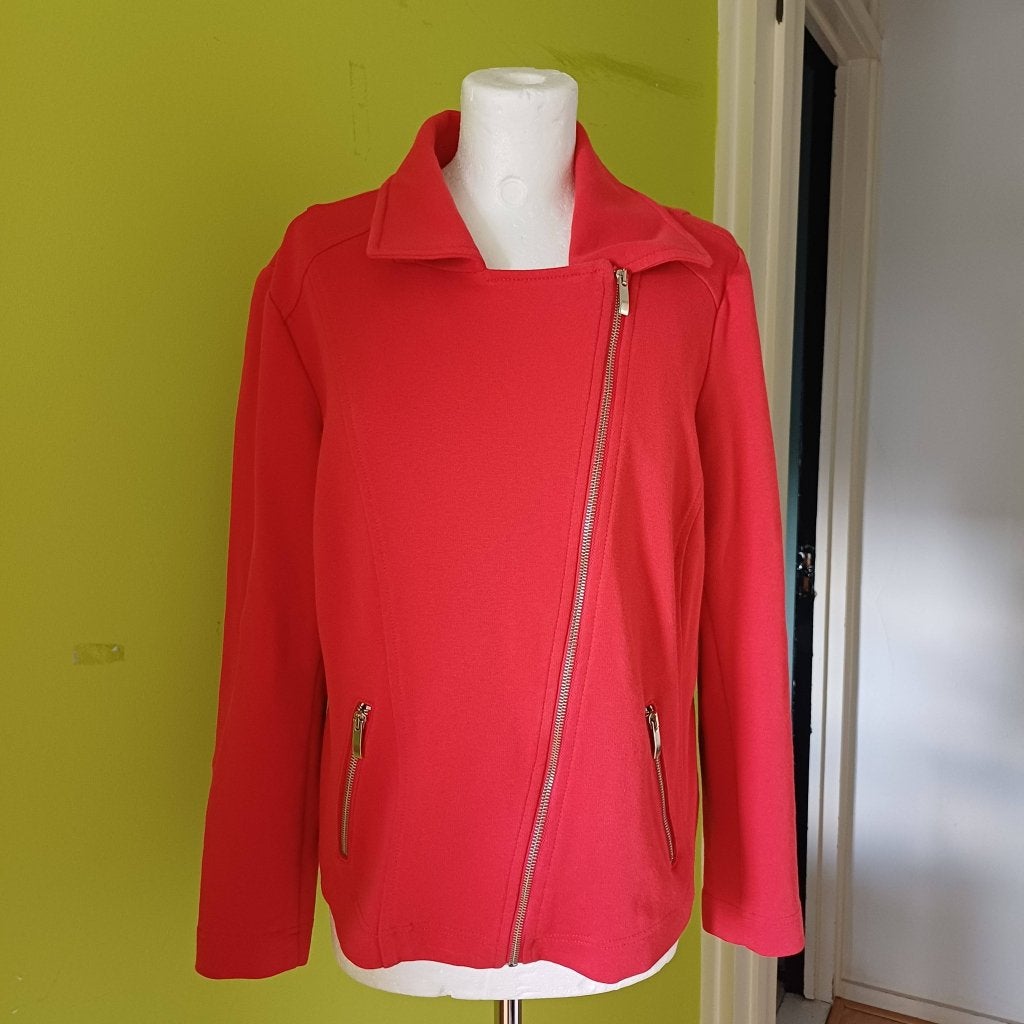 Rood vestjasje van MS Mode maat L, Maat 42/44 (L), Ophalen of Verzenden, Zo goed als nieuw, MS Mode