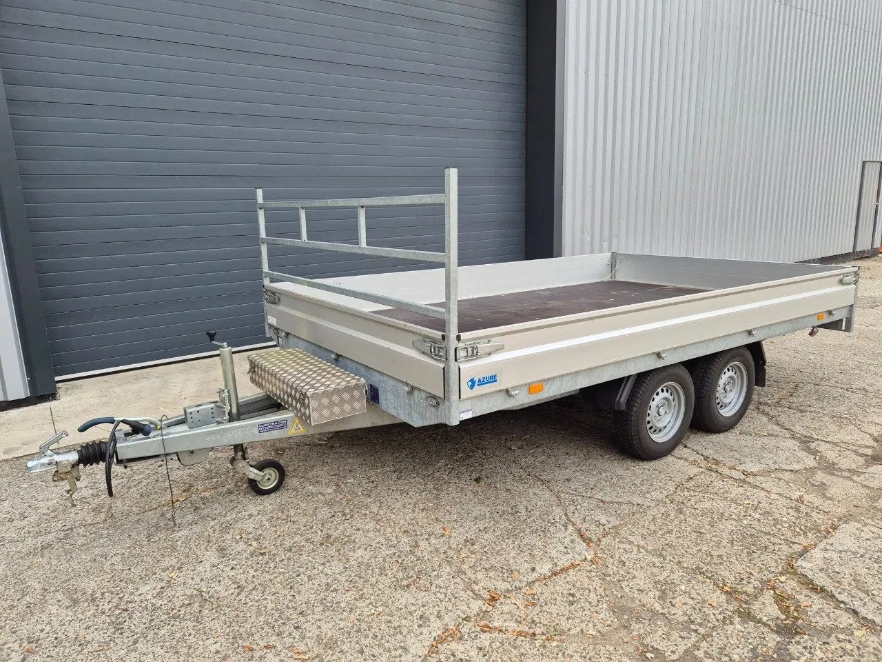 Hapert Azure H-2 Plateauwagen NIEUWSTAAT, Gebruikt