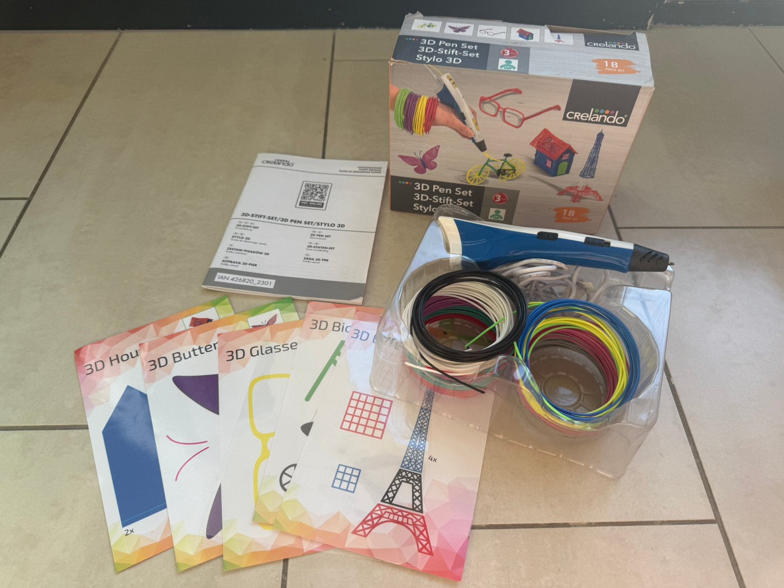 3D pen, Ophalen of Verzenden, Zo goed als nieuw