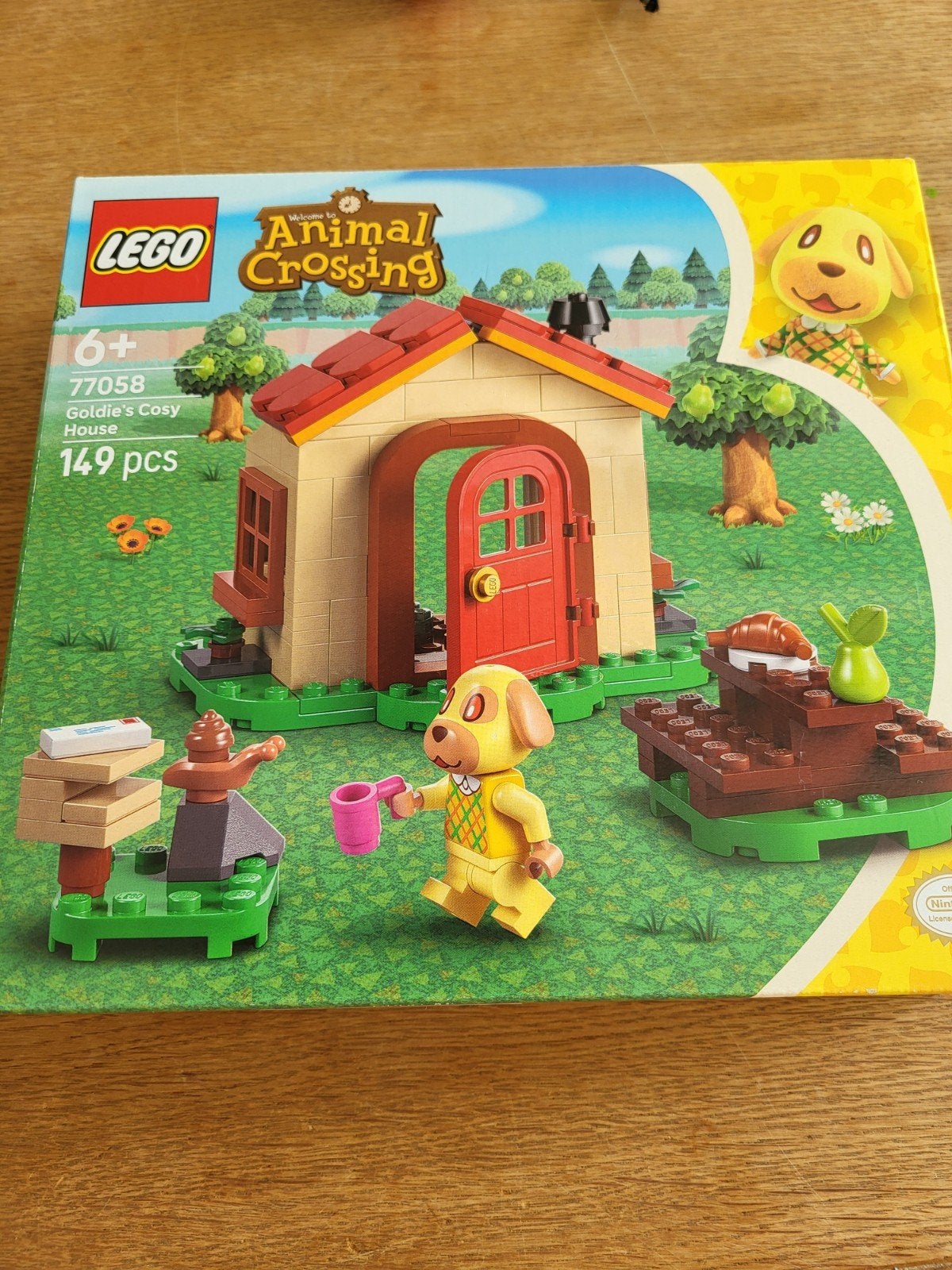 Lego Animal Crossing 77058 Goldie's Cosy House - Nieuw, Overige thema's, Lego, Nieuw, Ophalen of Verzenden
