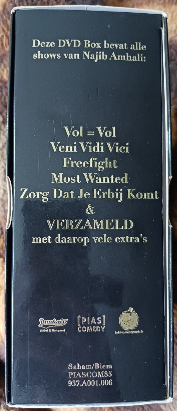 Najib Amhali Verzamelbox, Bonusmateriaal, Alle leeftijden, Nederlands, Zo goed als nieuw