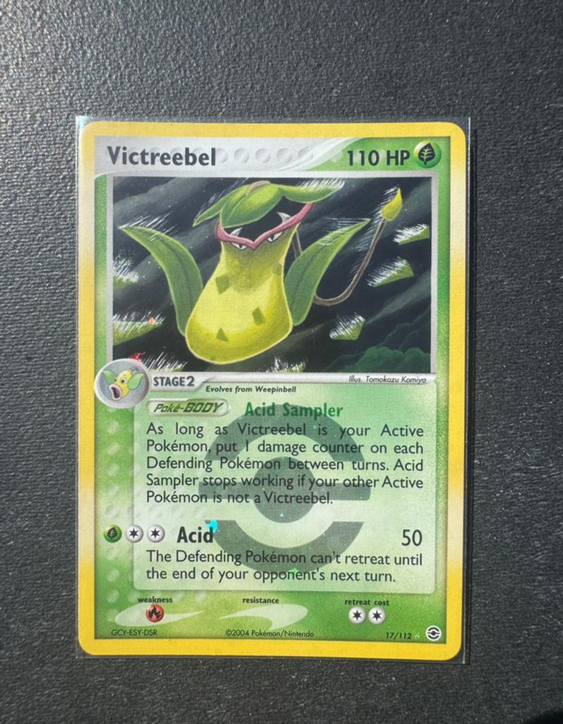 Victreebel 17/112 Reverse Holo Eng - EX FireRed & LeafGreen, Ophalen of Verzenden, Zo goed als nieuw