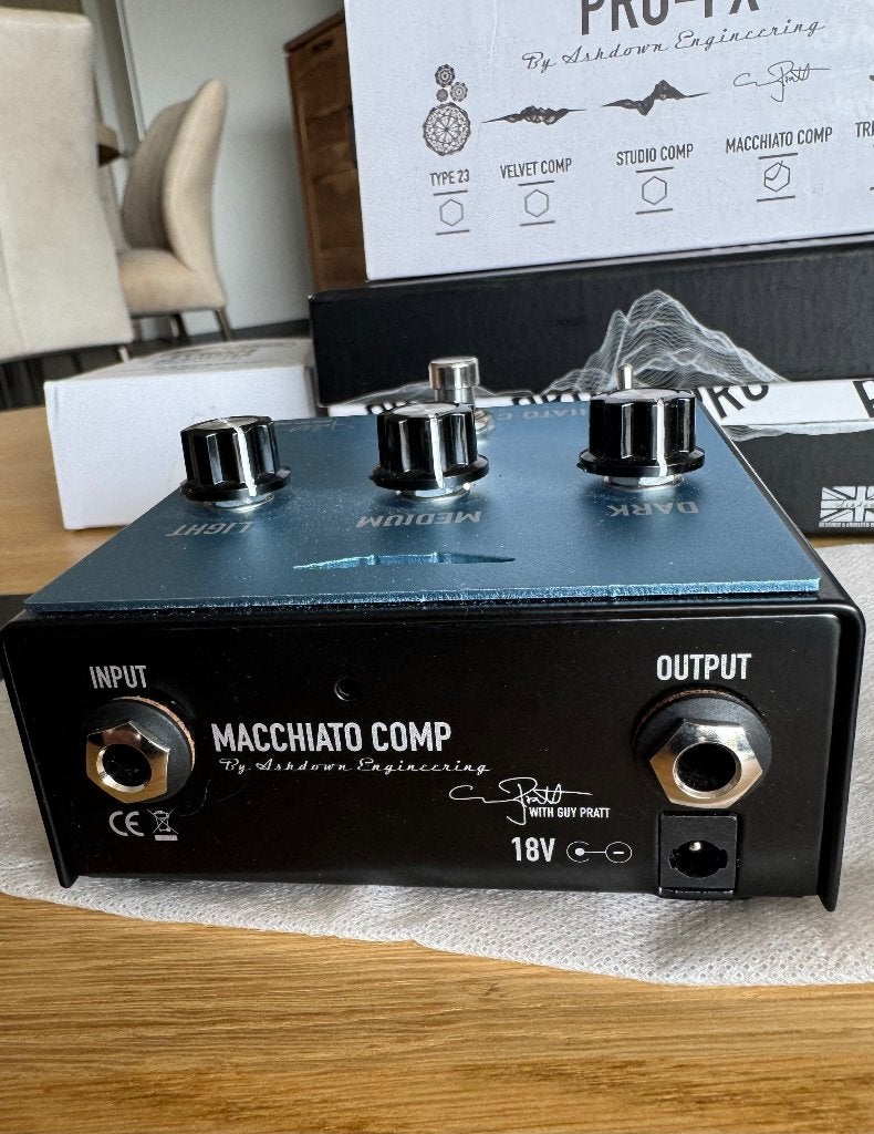 Ashdown Macchiato Bass Compressor, Muziek en Instrumenten, Ophalen of Verzenden, Zo goed als nieuw, Compressor
