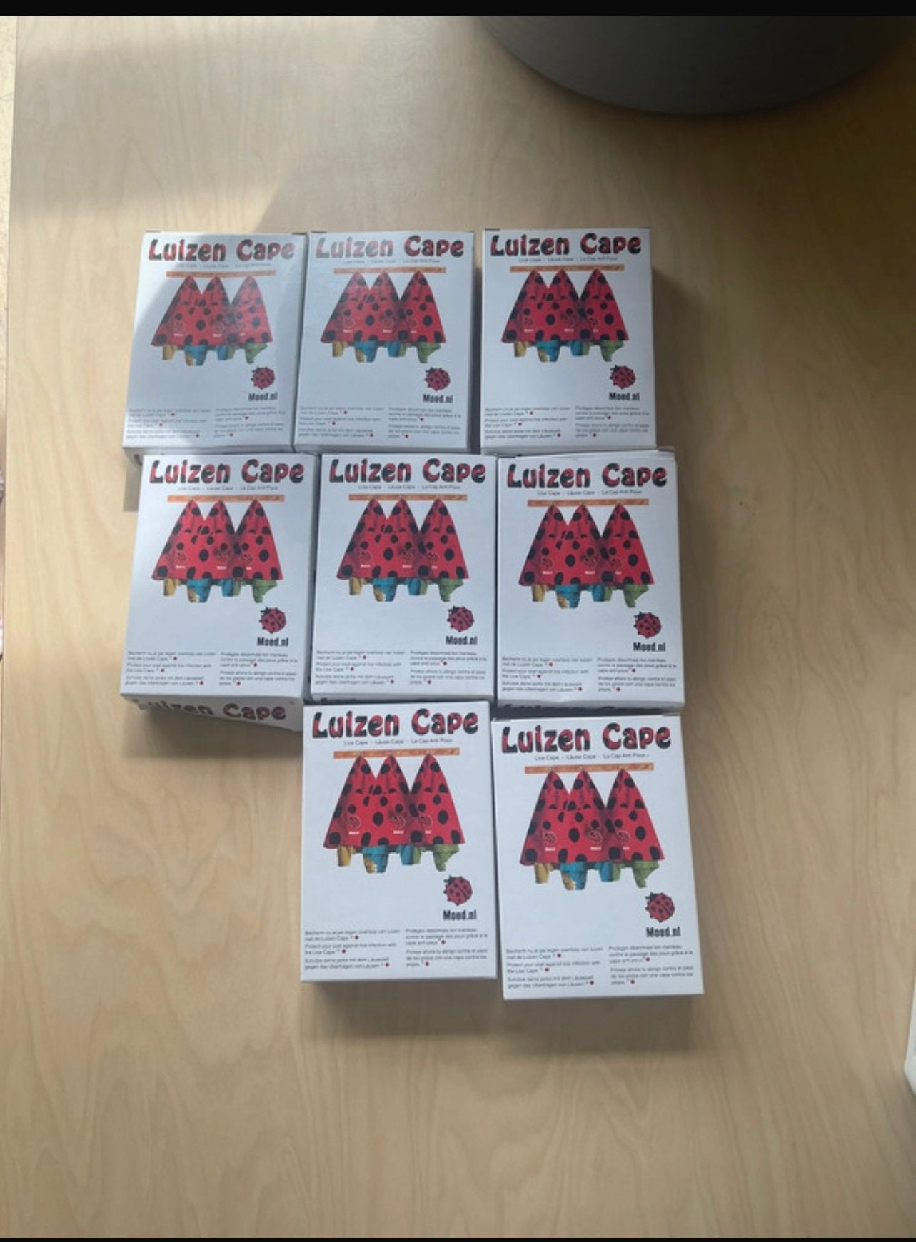 Luizen cape 9x, Ophalen of Verzenden, Nieuw