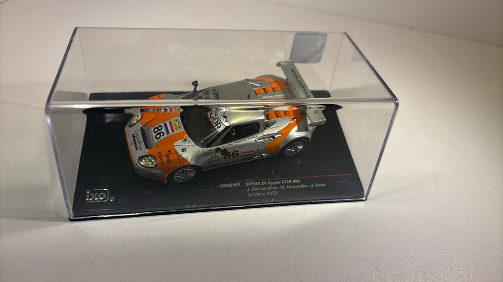 Spyker c8 spyder gt2 #86 le mans 2006 ixo 1.43, Hobby en Vrije tijd, Overige merken, Auto, Ophalen of Verzenden, A