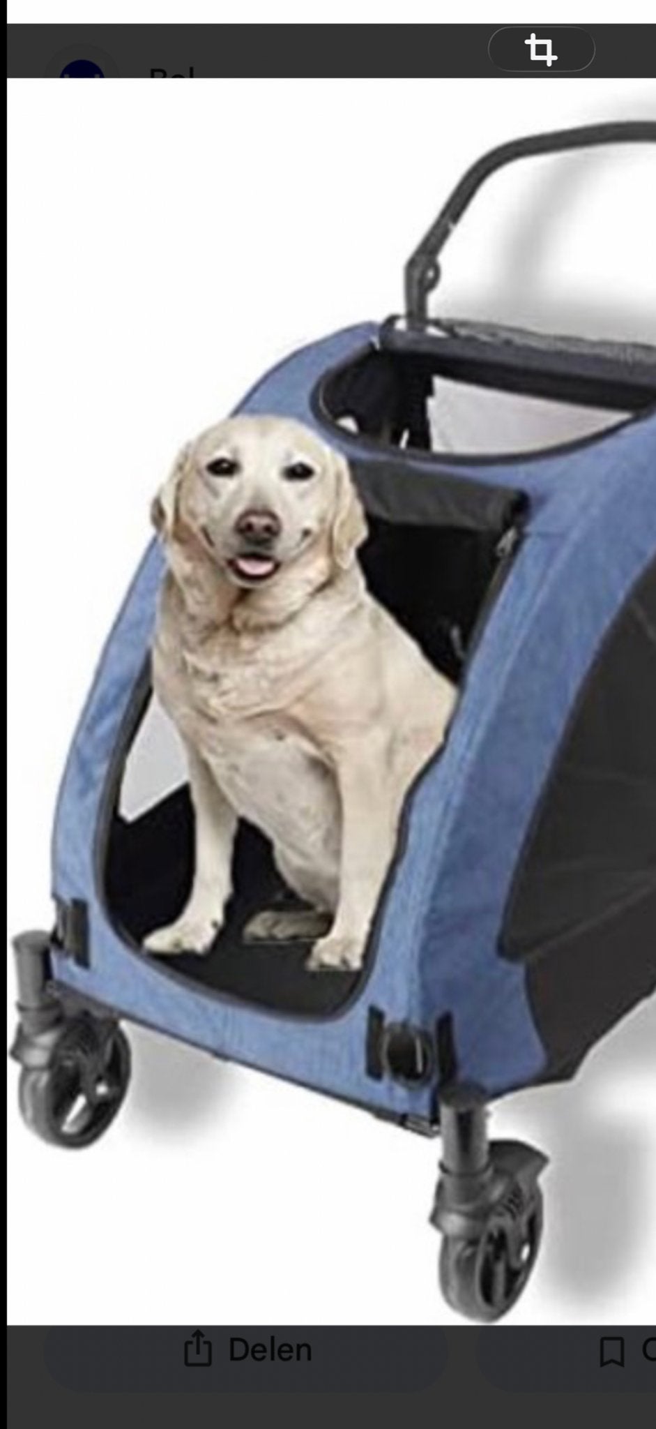 Honden wagen/ buggy., Dieren en Toebehoren, Ophalen of Verzenden, Gebruikt