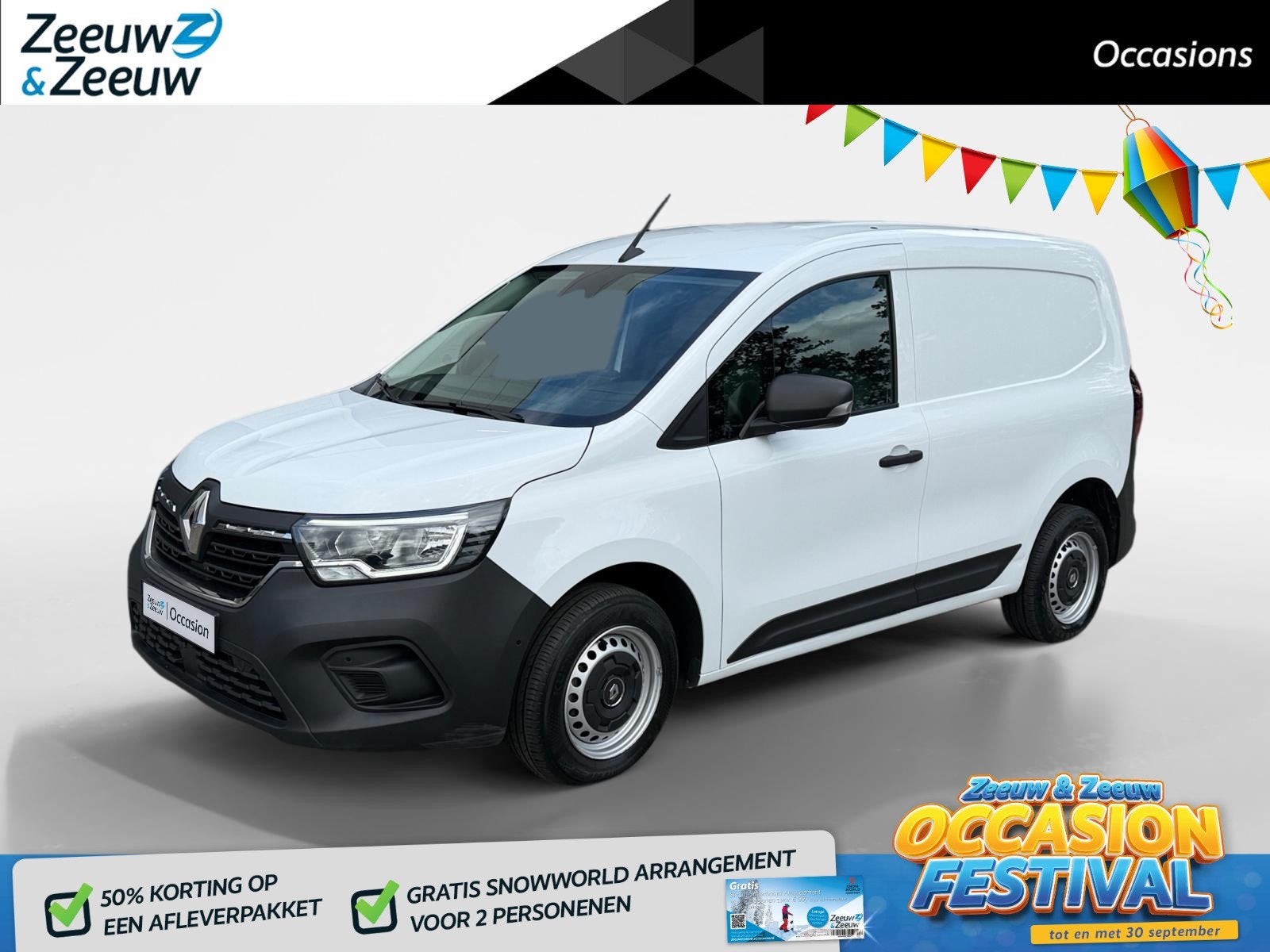 Renault Kangoo 1.5 Blue dCi 95 Comfort L1 BPM VRIJ | CRUISE, Voorwielaandrijving, Stof, Gebruikt, Euro 6