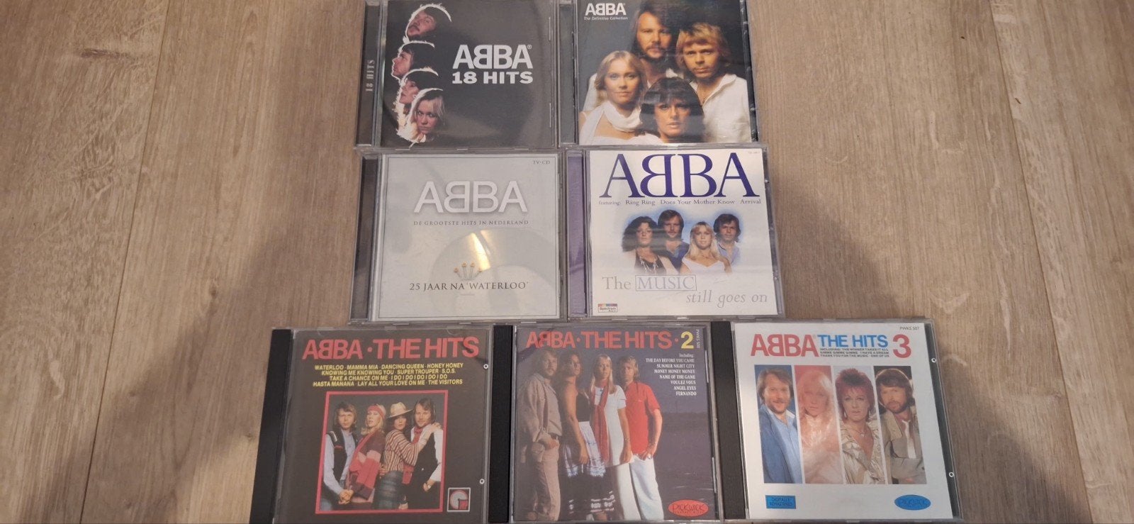 ABBA CD Collectie: 18 Hits, The Hits 1, 2, 3 en meer, Cd's en Dvd's, Cd's | Pop, Ophalen of Verzenden, Gebruikt, Pop, Album
