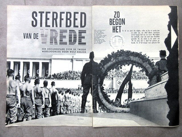 Sterfbed van de vrede, artikel 1964 - Tweede Wereldoorlog, Verzamelen, Militaria | Tweede Wereldoorlog, Ophalen of Verzenden, Nederland