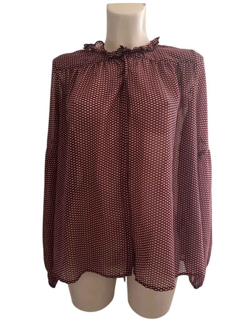 Second Female blouse M, Kleding | Dames, Blouses en Tunieken, Zo goed als nieuw, Rood, Ophalen of Verzenden