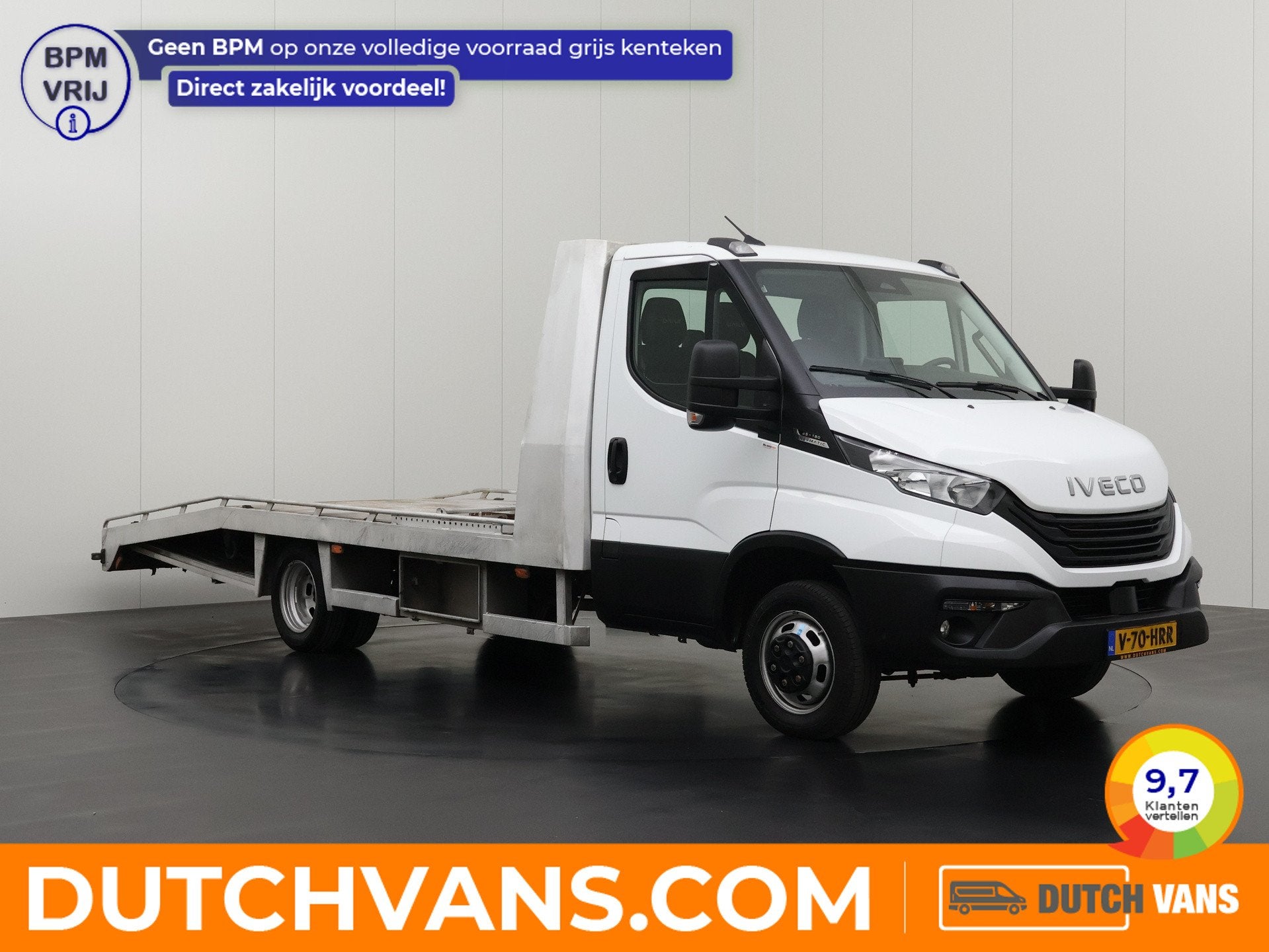 Iveco Daily 35C18 3.0Ltr Hi-Matic Automaat Oprijwagen | 3500, Auto's, Automaat, Gebruikt, Euro 6, Iveco