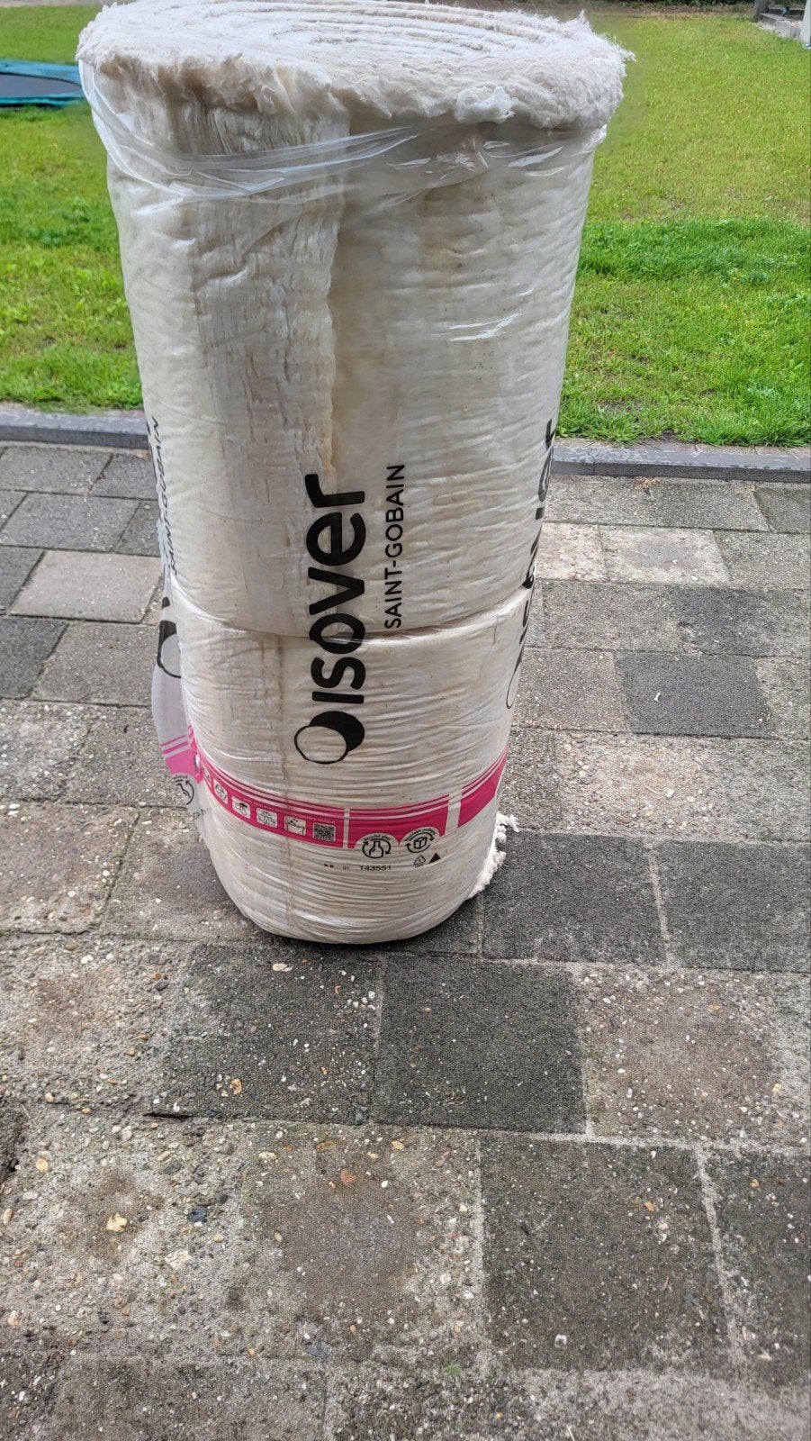 isover isolatie systeem rol 400 170 mm, Ophalen, 12 cm of meer, Nieuw, 5 tot 10 m²