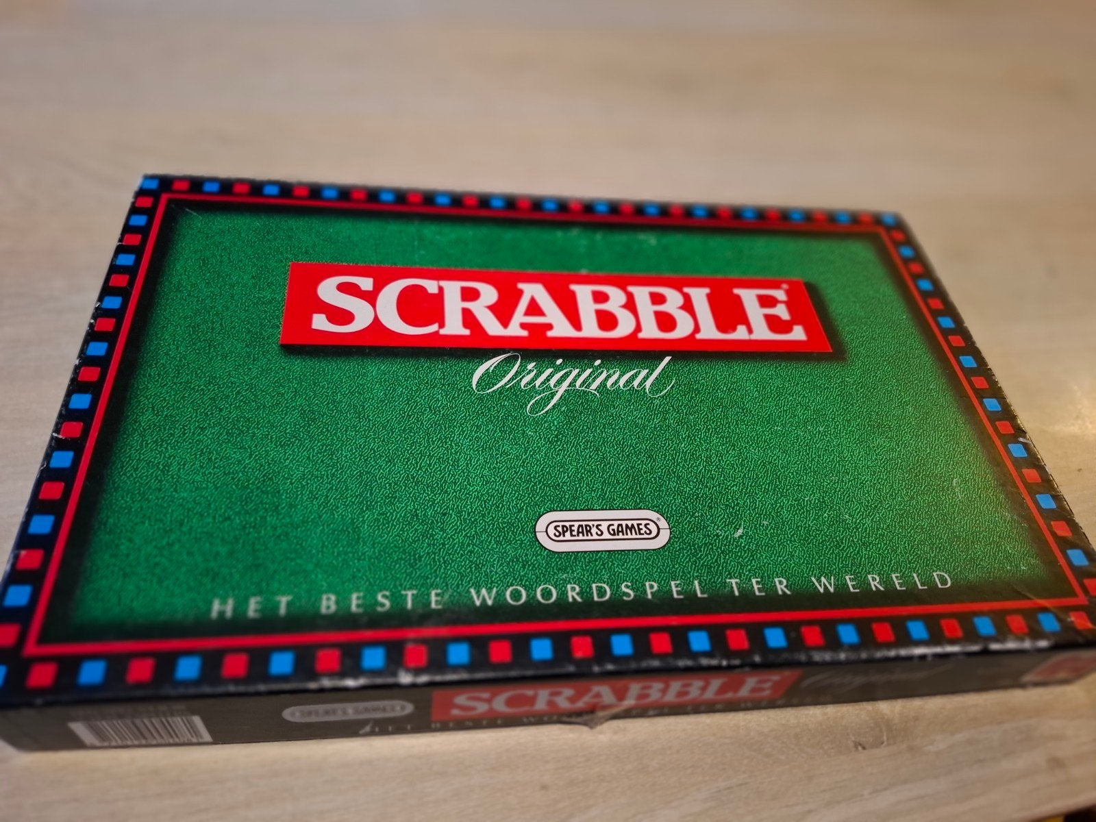 Scrabble Original - Het Beste Woordspel Ter Wereld, Gebruikt, Ophalen of Verzenden, Drie of vier spelers, Spear's Games