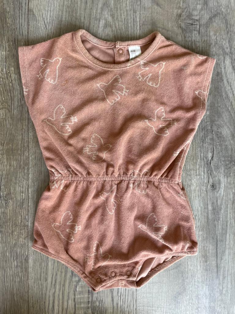 Fijn badstof boxpakje maat 80 H&M, Ophalen, Zo goed als nieuw, Jongetje of Meisje, Pakje