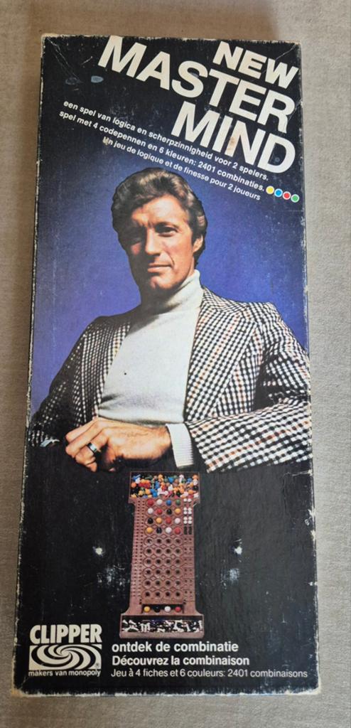 Vintage Mastermind Bordspel - Clipper, Een of twee spelers, Ophalen of Verzenden, Gebruikt, Clipper