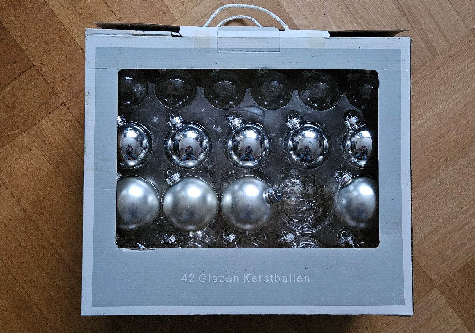 Glazen kerstballen, Diversen, Ophalen, Gebruikt