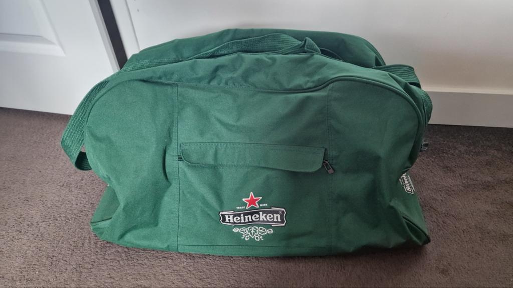 Heineken sporttas / weekendtas, 20 tot 30 cm, Ophalen of Verzenden, 60 tot 80 cm, Groen