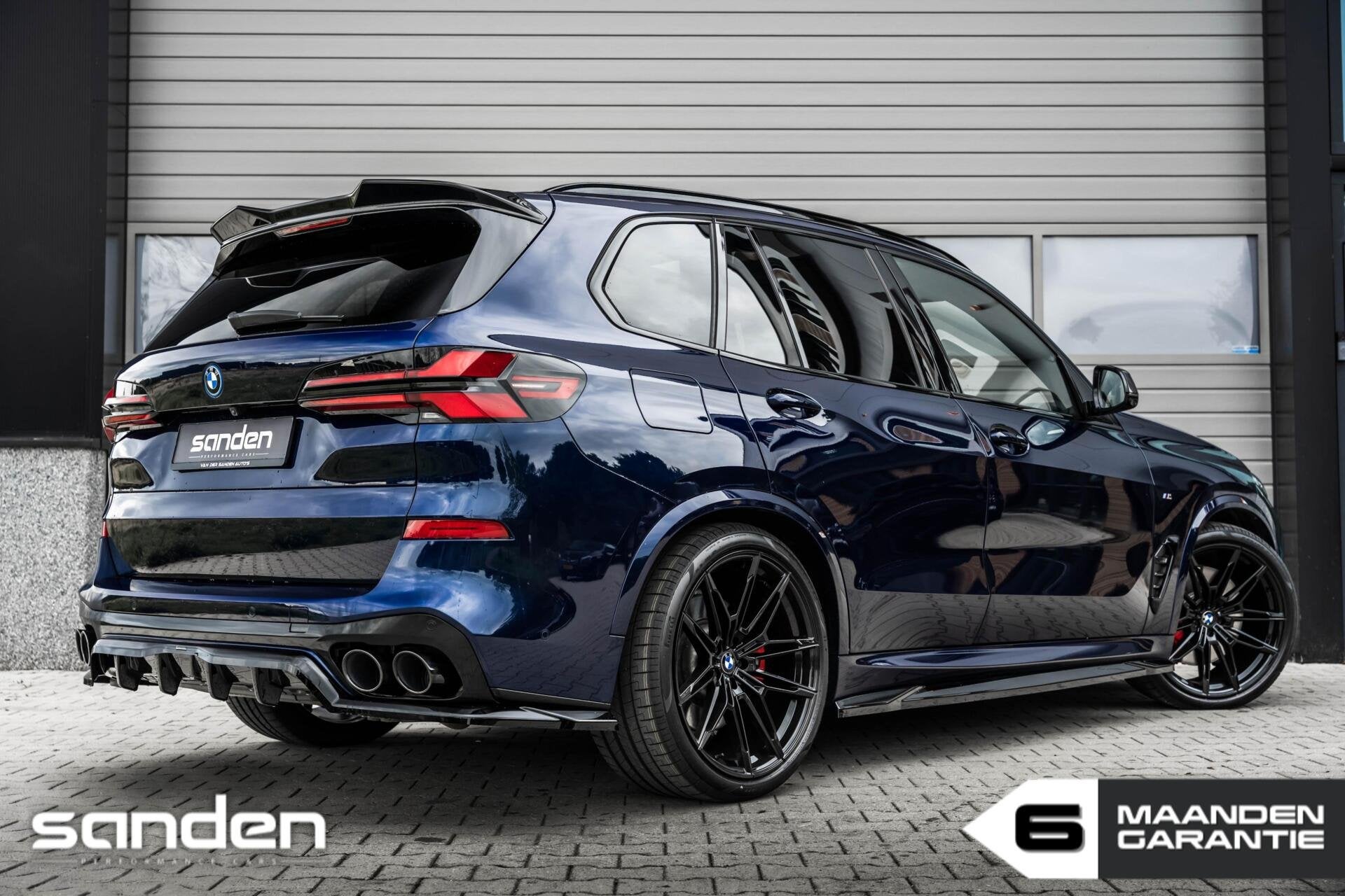 BMW X5 xDrive50e M Sport Pro|BTW|Tanzanit|SkyLounge|M Seats, Automaat, Dealer onderhouden, 2395 kg, Blauw