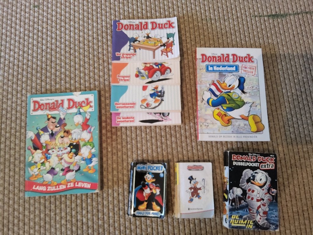 Donald Duck, Meerdere stripboeken, Ophalen of Verzenden, Gelezen, Walt Disney