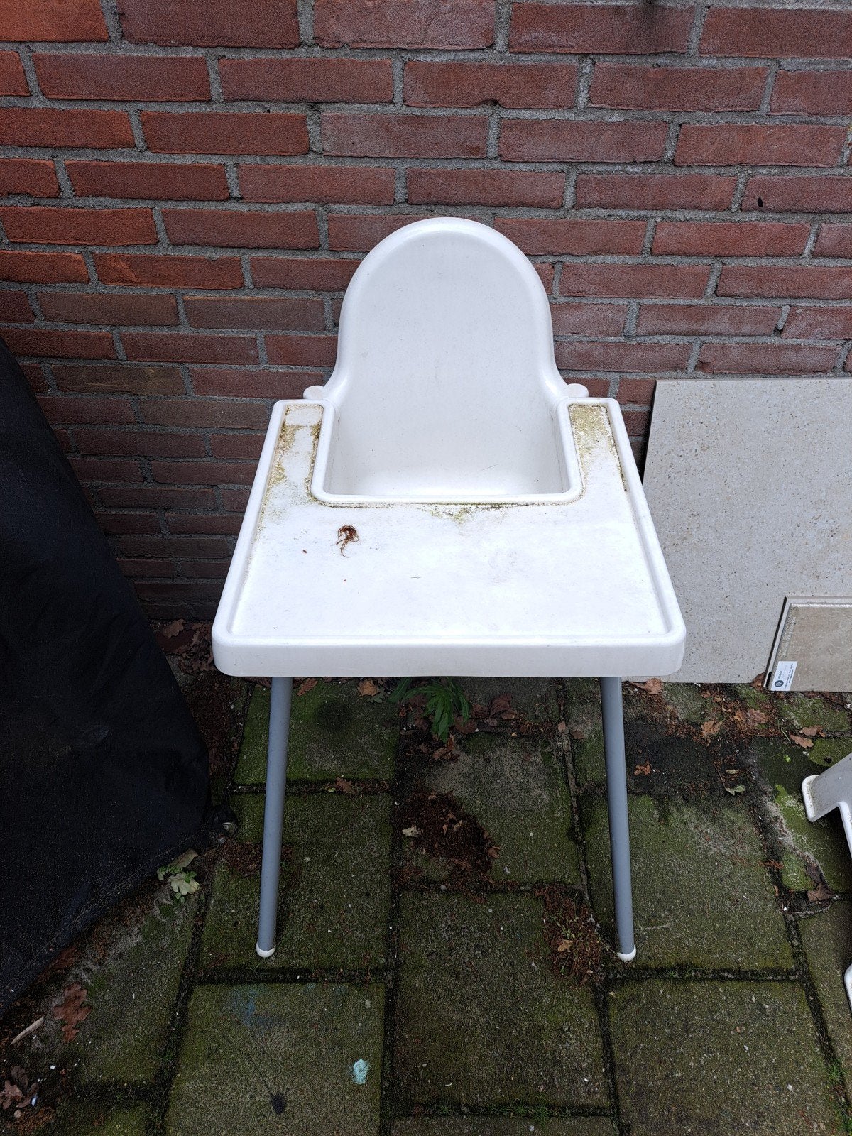 Ikea kinderstoel met eetblad, Kinderen en Baby's, Kinderstoelen, Ophalen, Gebruikt, Overige typen, Afneembaar eetblad