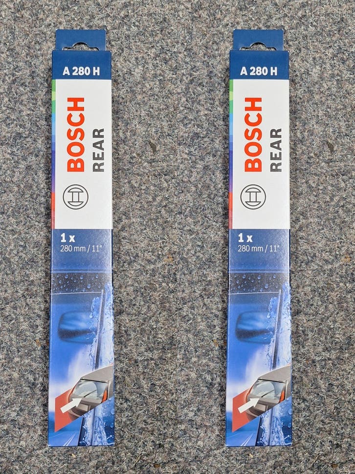 Nieuw: 2x Bosch A280H - Ruitenwisser (Achter) | BMW & Mini