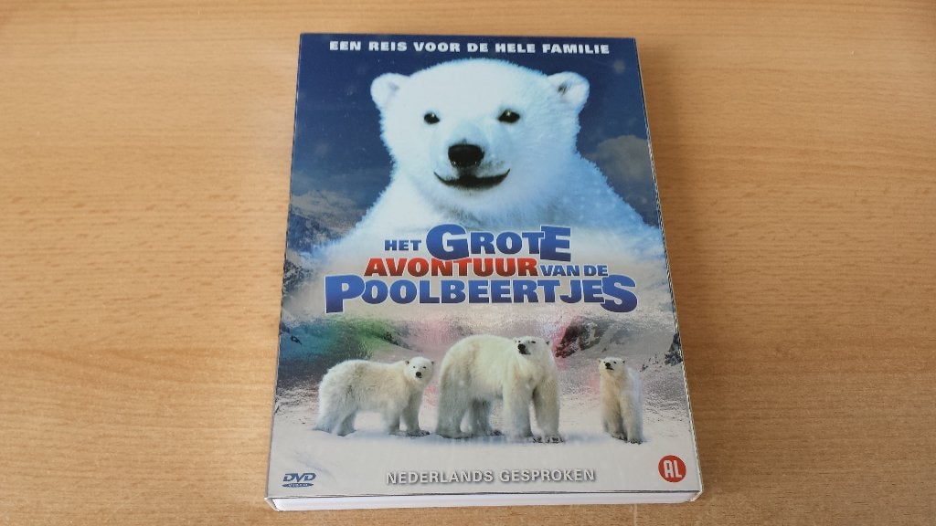 Het Grote Avontuur van de Poolbeertjes, Cd's en Dvd's, Alle leeftijden, Ophalen of Verzenden, Zo goed als nieuw, Dieren
