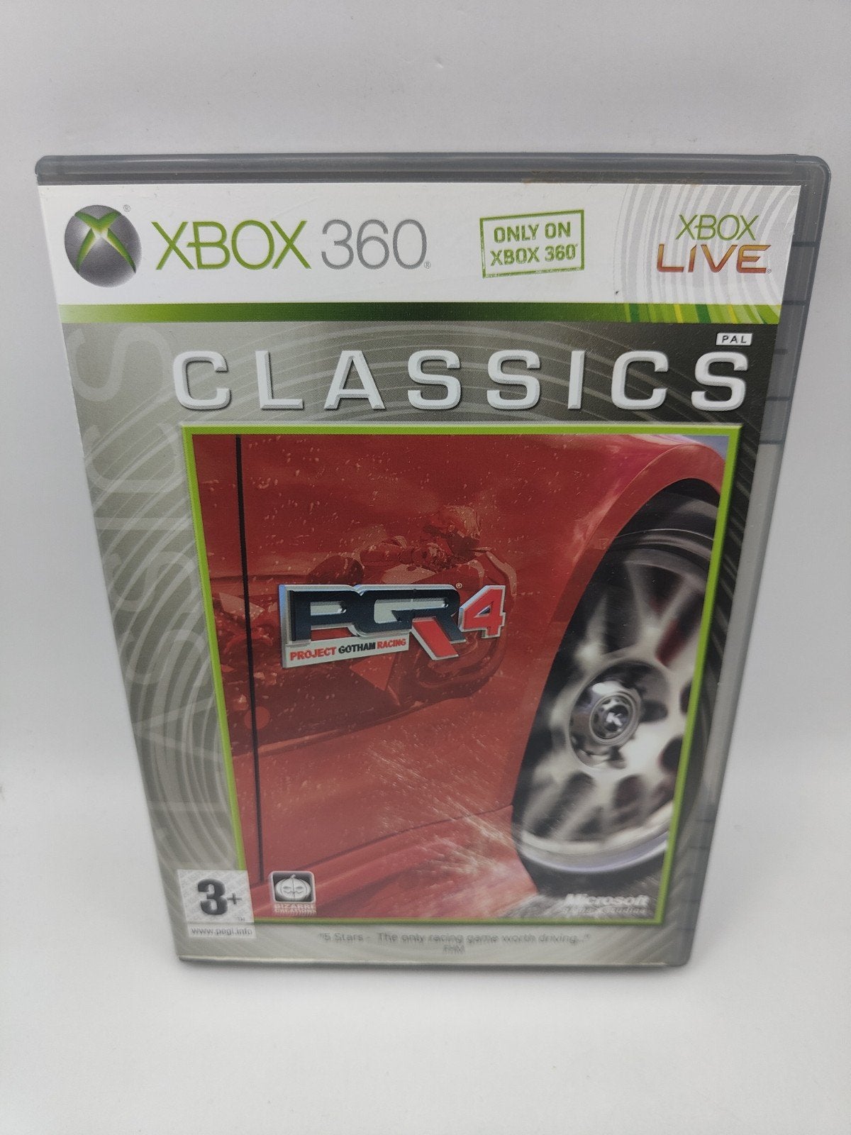 Project Gotham Racing 4  Xbox 360, Online, Gebruikt, One Microsoft Way, Redmond, WA 98052, USA, 1 speler