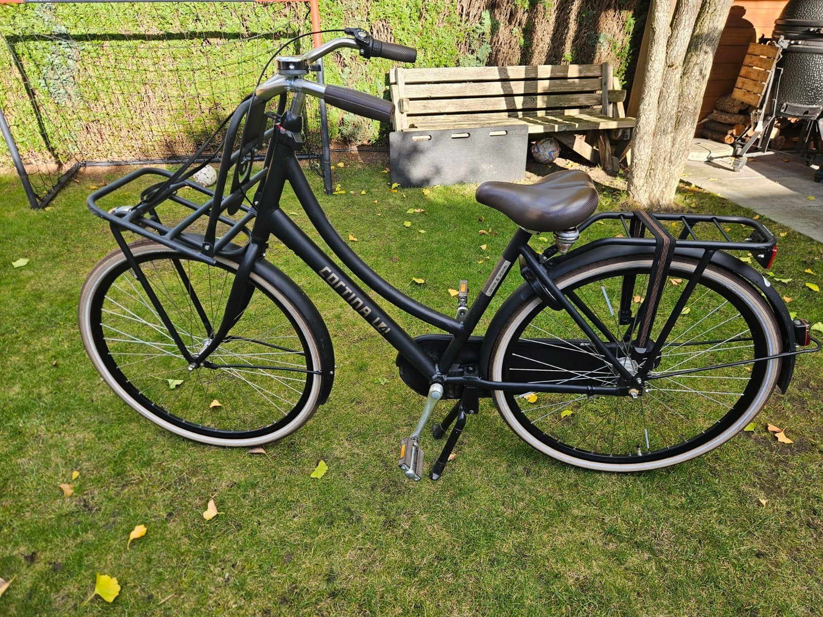 Cortina U4 Transportfiets - Goed onderhouden, Terugtraprem, Gebruikt, Versnellingen, 50 tot 53 cm