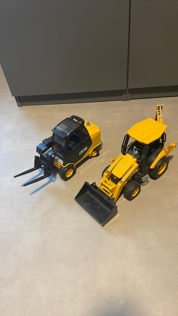 Bruder jcb bouwmachines, Ophalen of Verzenden, Zo goed als nieuw