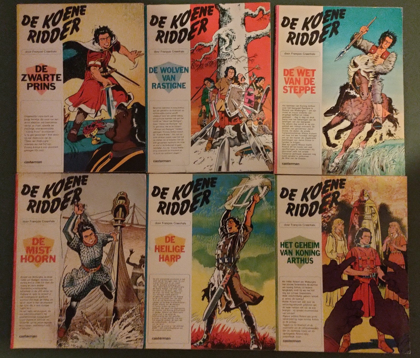 de koene ridder(verschillende titels)zo goed als nieuw €2 ps, Boeken, Meerdere stripboeken, Ophalen of Verzenden, Zo goed als nieuw