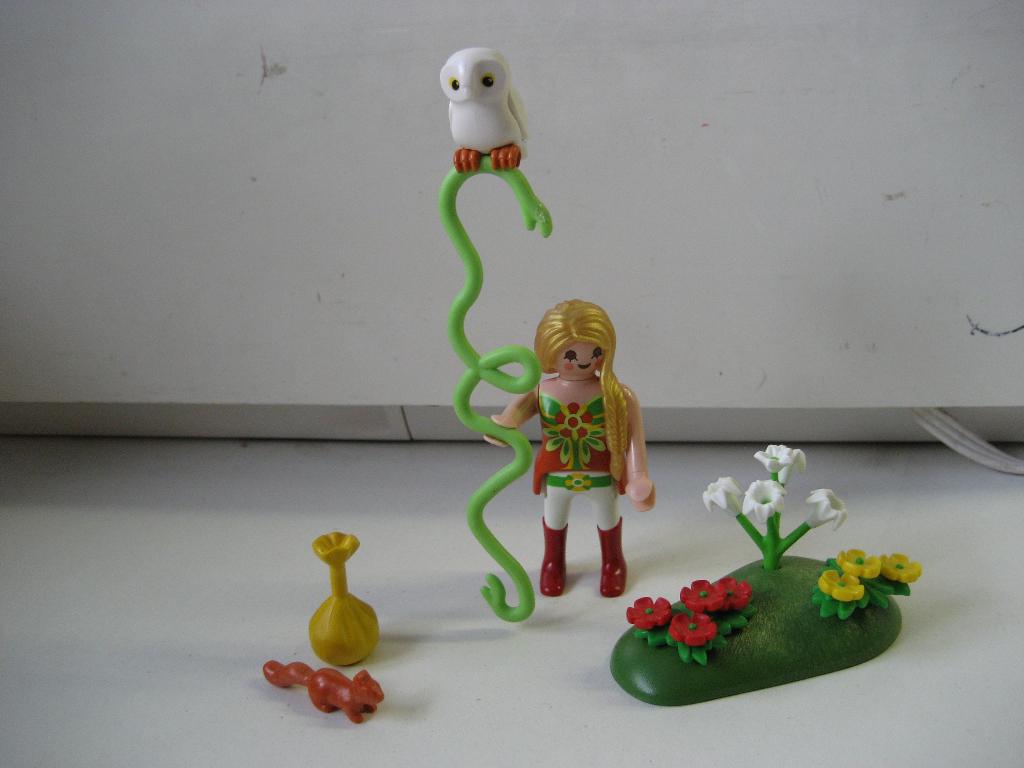 playmobil nimf met uil, Kinderen en Baby's, Ophalen of Verzenden, Zo goed als nieuw