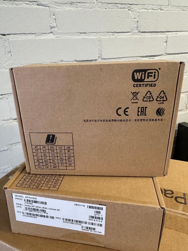 Aruba Networking AP-303H (RW) - JY678A, Computers en Software, Accesspoints, Ophalen of Verzenden, Nieuw, Aruba