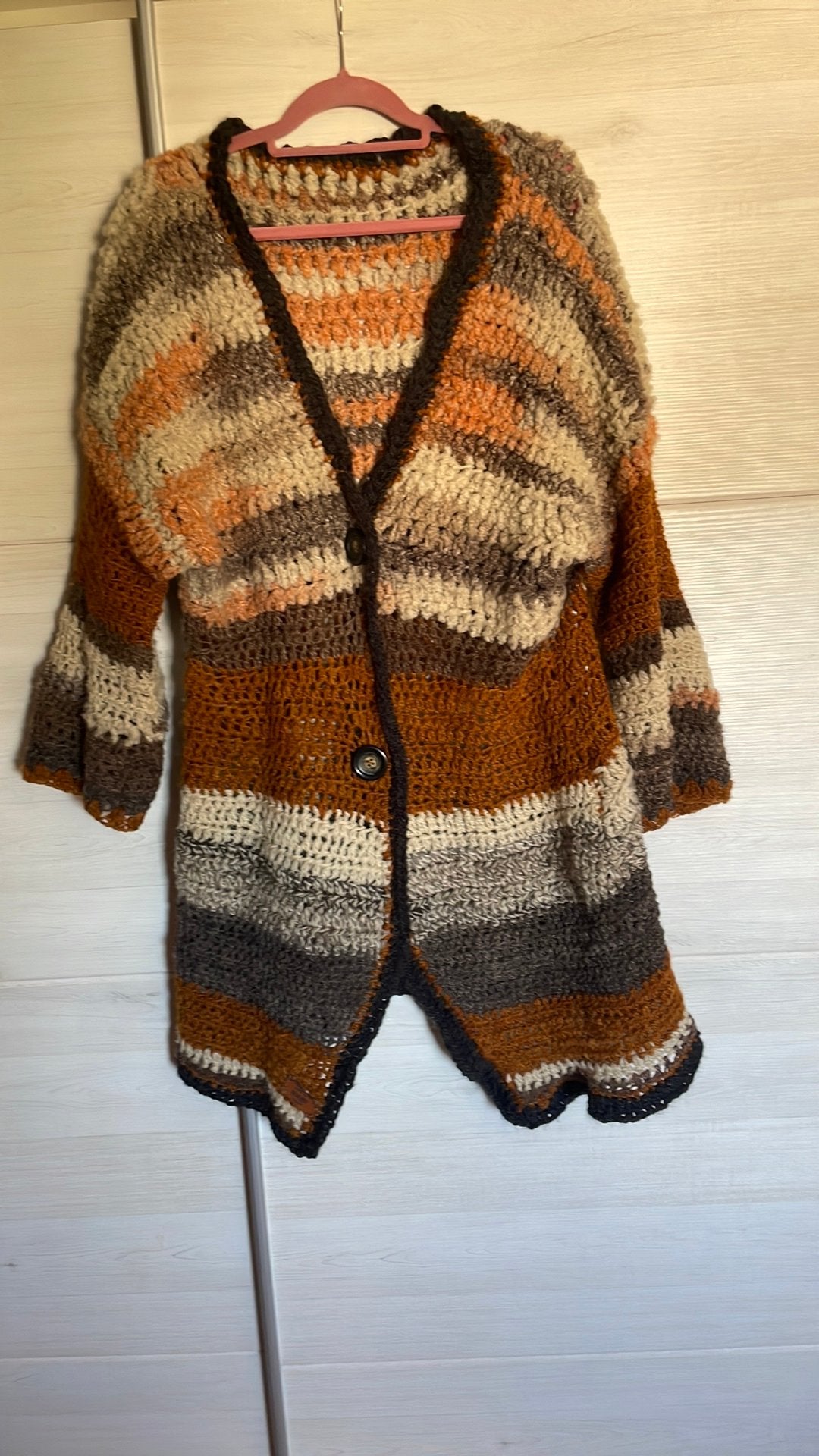 Prachtig mooi gehaakt vest 46/48, Ophalen of Verzenden, Nieuw, Maat 46/48 (XL) of groter, Meerkleurig