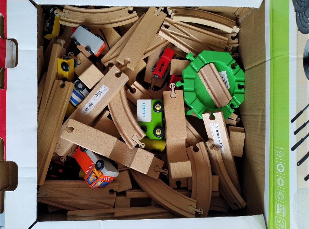 houten spoor, Ophalen, Gebruikt, Overige typen