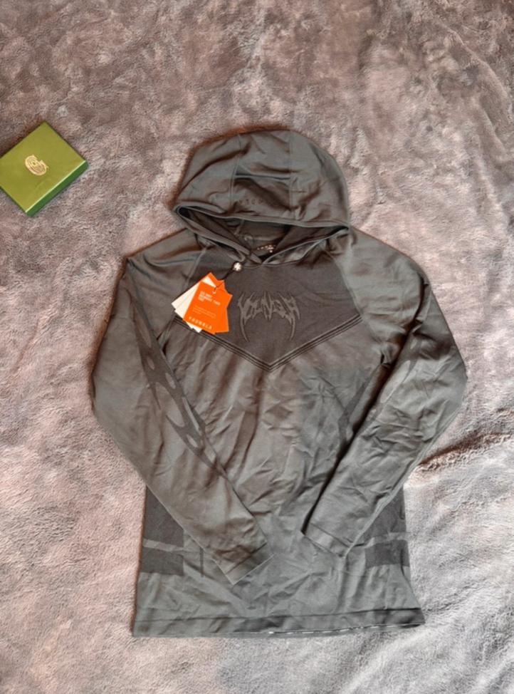 Youngla compressie shirt met capuchon, Ophalen of Verzenden, Nieuw, Maat 48/50 (M), Grijs