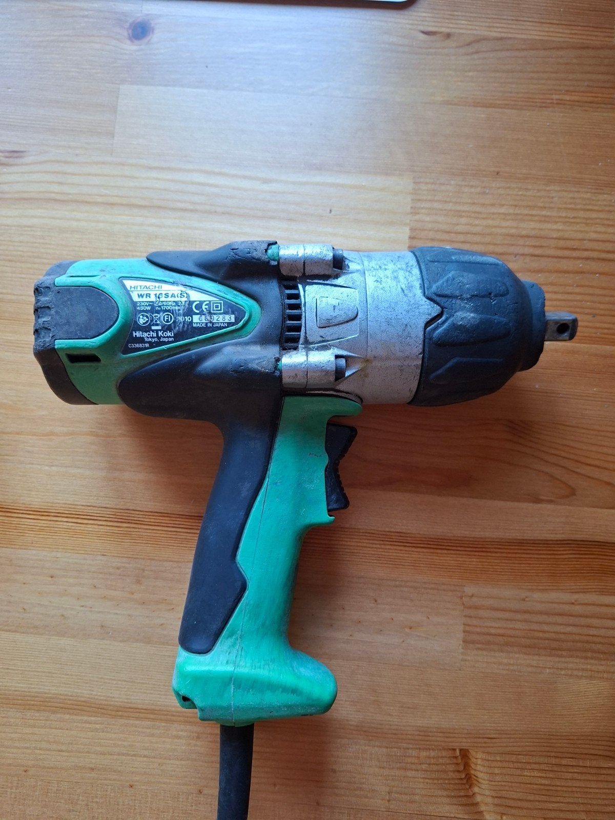 slagmoersleutel HITACHI  WR 16 SA (S), Ophalen, Gebruikt, Overige typen, Hilti