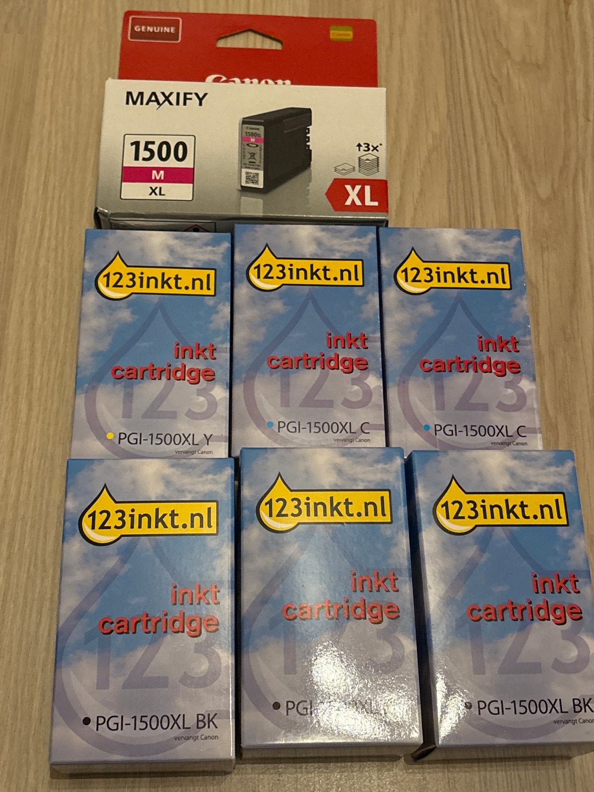 Inktcartridges Canon PGI1500XL, Ophalen of Verzenden, Nieuw, Cartridge